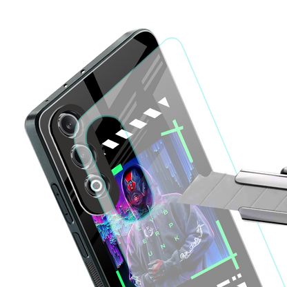 cyberpunk back phone cover | glass case for oneplus nord ce 4