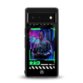 cyberpunk back phone cover | glass case for google pixel 6