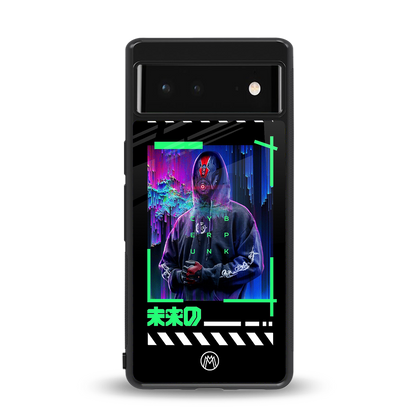 cyberpunk back phone cover | glass case for Google Pixel 6A