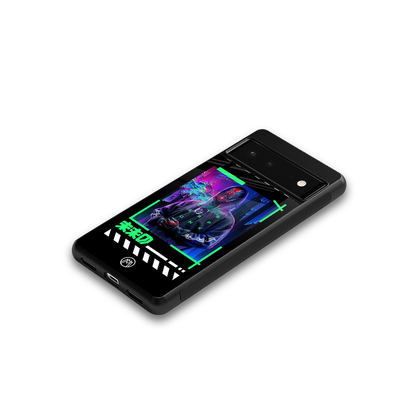 cyberpunk back phone cover | glass case for Google Pixel 6A