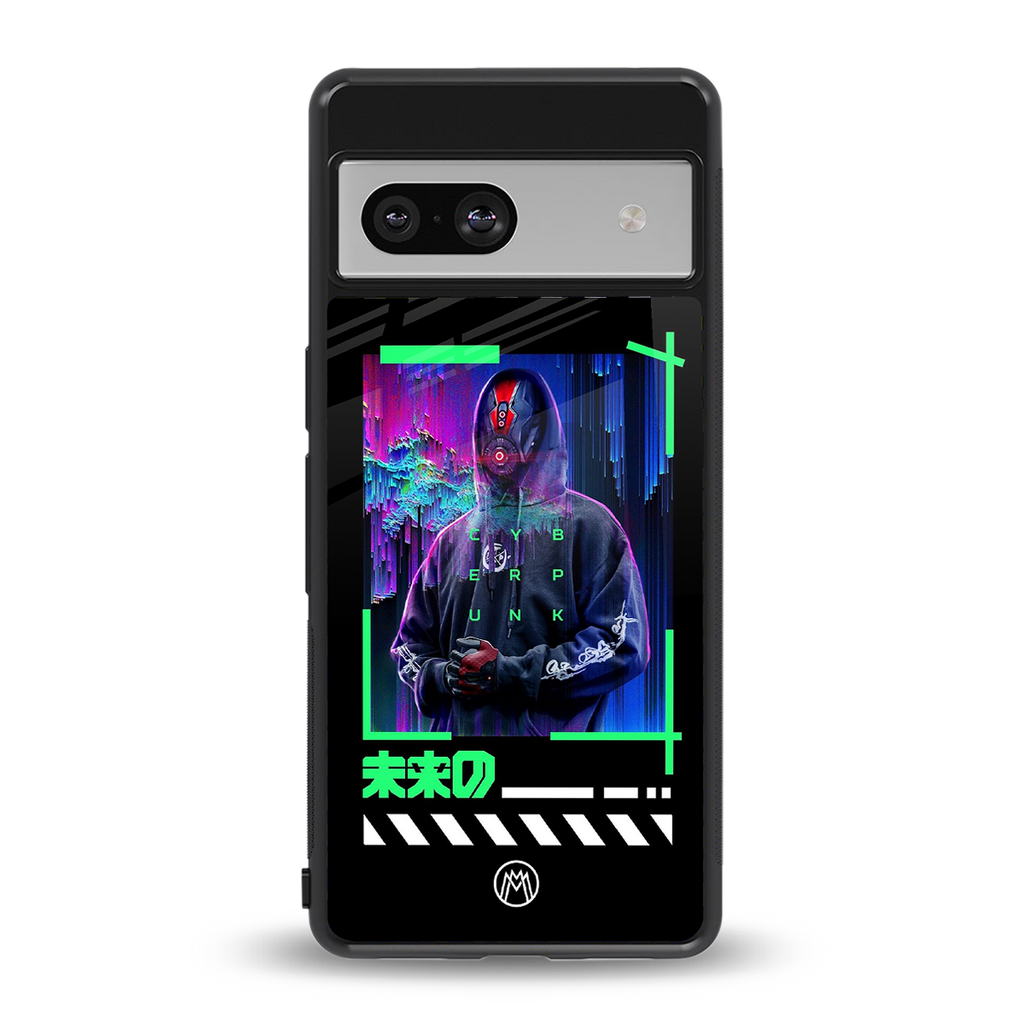 cyberpunk back phone cover | glass case for Google Pixel 7