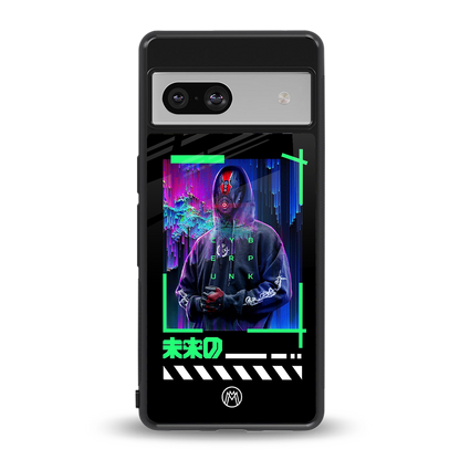 cyberpunk back phone cover | glass case for Google Pixel 7