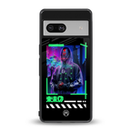 cyberpunk back phone cover | glass case for Google Pixel 7A