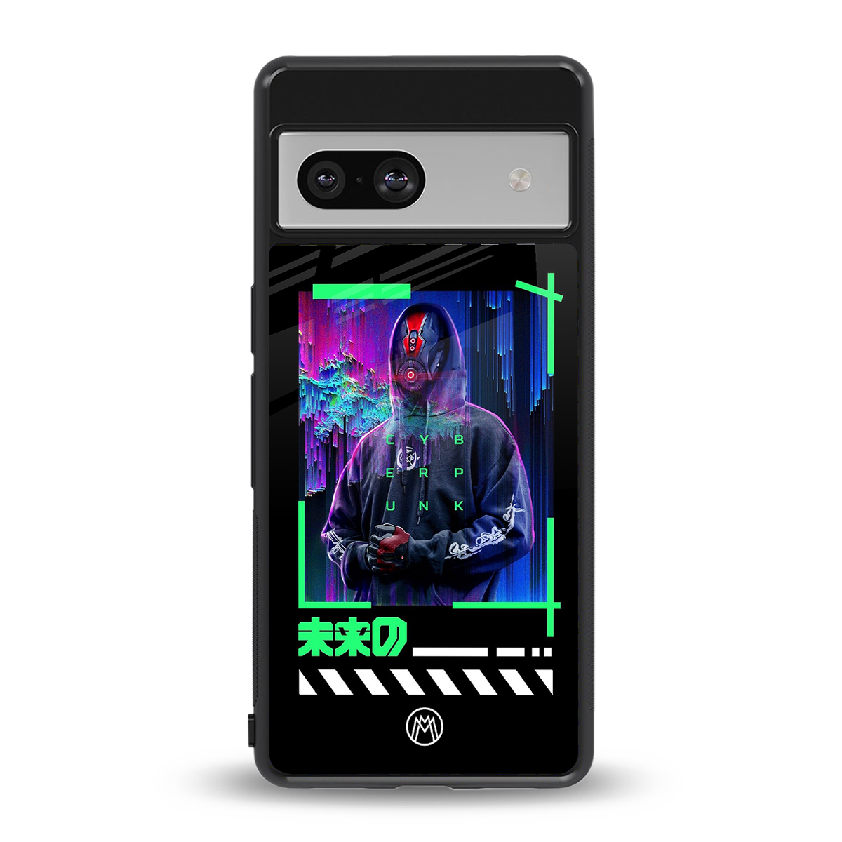 cyberpunk back phone cover | glass case for Google Pixel 7A