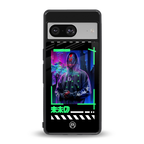 cyberpunk back phone cover | glass case for Google Pixel 8