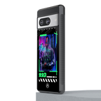 cyberpunk back phone cover | glass case for Google Pixel 8