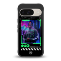 cyberpunk back phone cover | glass case for google pixel 9