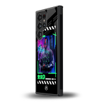 cyberpunk back phone cover | glass case for samsung galaxy s23 ultra