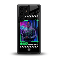 cyberpunk back phone cover | glass case for samsung galaxy s25 ultra