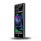 cyberpunk back phone cover | glass case for samsung galaxy s25 ultra