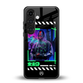 cyberpunk back phone cover | glass case for samsung galaxy s25 plus