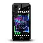 cyberpunk back phone cover | glass case for samsung galaxy s24 fe