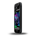 cyberpunk back phone cover | glass case for samsung galaxy s24 plus