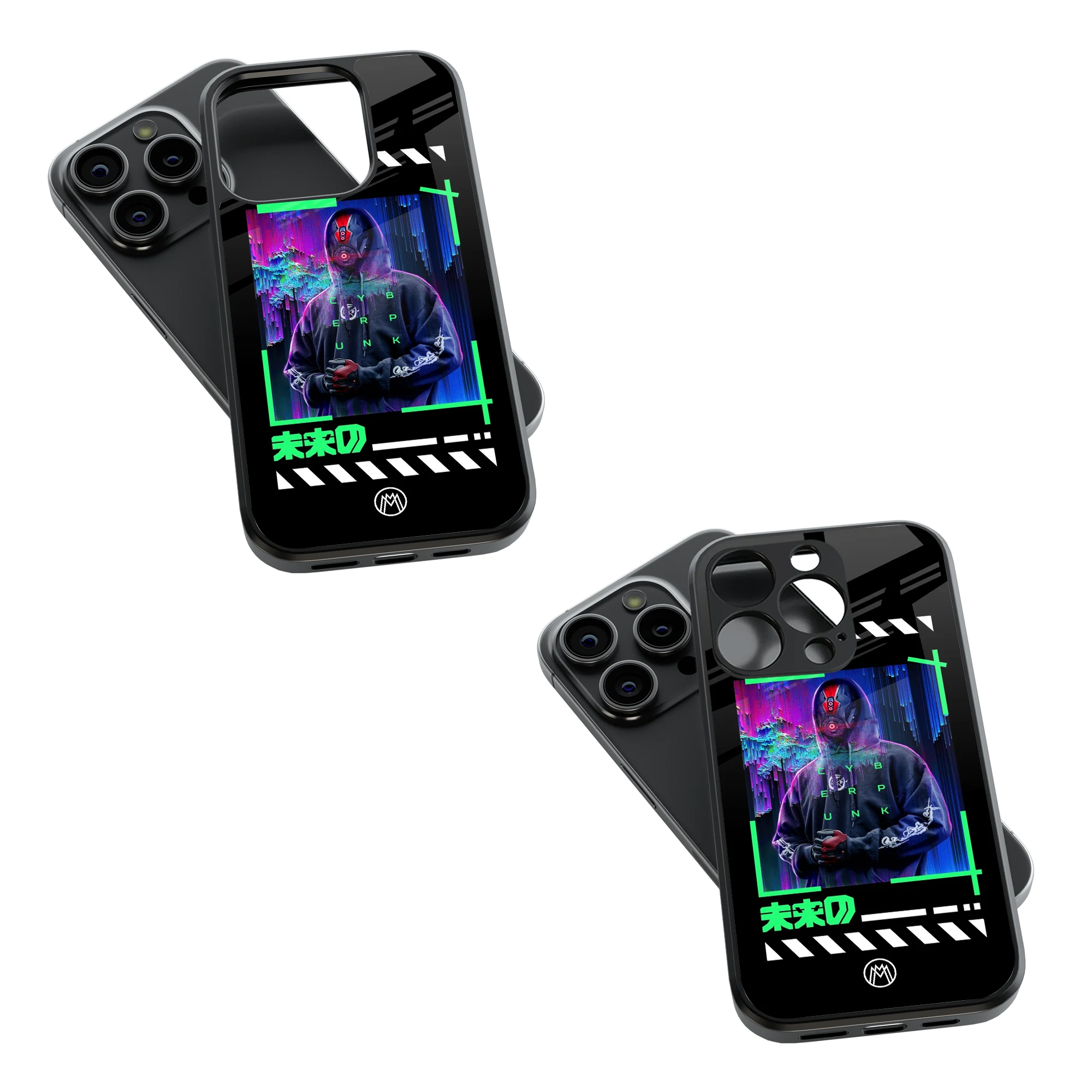 Trendy Glass Back Mobile Case for iPhone, Samsung, Redmi, OnePlus, Google Pixel, Motorola