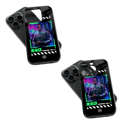 Trendy Glass Back Mobile Case for iPhone, Samsung, Redmi, OnePlus, Google Pixel, Motorola