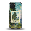 cypresses back phone cover | glass case for iphone 13 mini