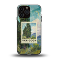cypresses back phone cover | glass case for iphone 13 pro max