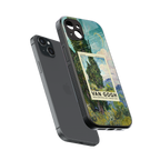 cypresses back phone cover | glass case for iphone 14 plus