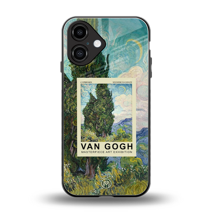cypresses back phone cover | glass case for iphone 16