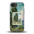cypresses back phone cover | glass case for iphone 16e
