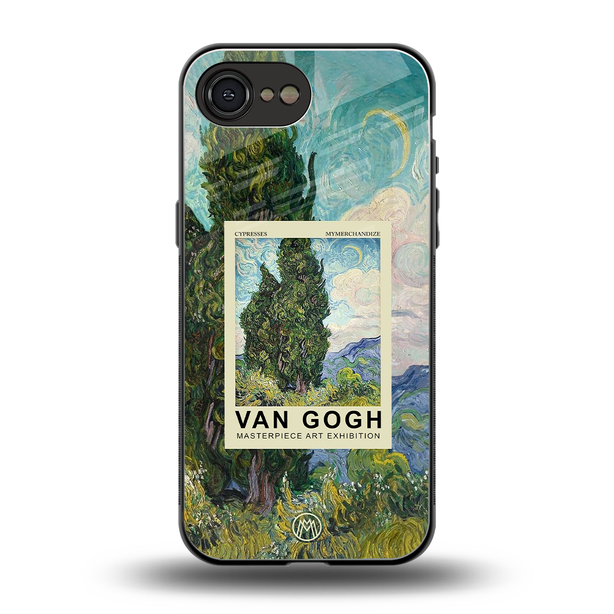 cypresses back phone cover | glass case for iphone 16e