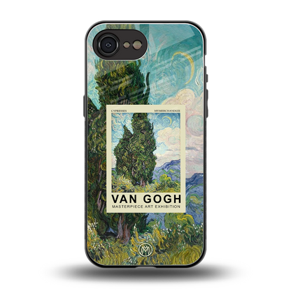 cypresses back phone cover | glass case for iphone 16e