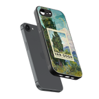 cypresses back phone cover | glass case for iphone 16e