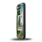 cypresses back phone cover | glass case for iphone 16e