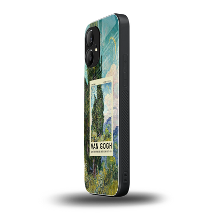 cypresses back phone cover | glass case for nothing phone 1