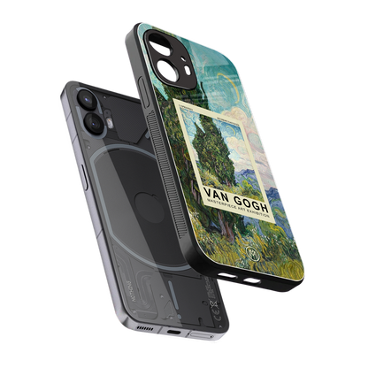 cypresses back phone cover | glass case for nothing phone 2