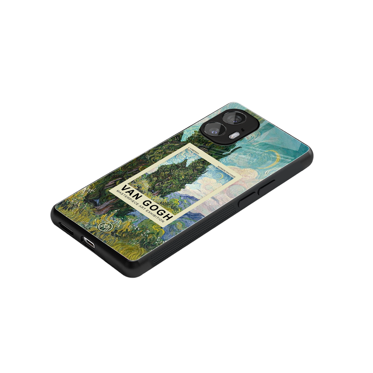 cypresses back phone cover | glass case for nothing phone 2