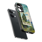 cypresses back phone cover | glass case for oneplus nord 3