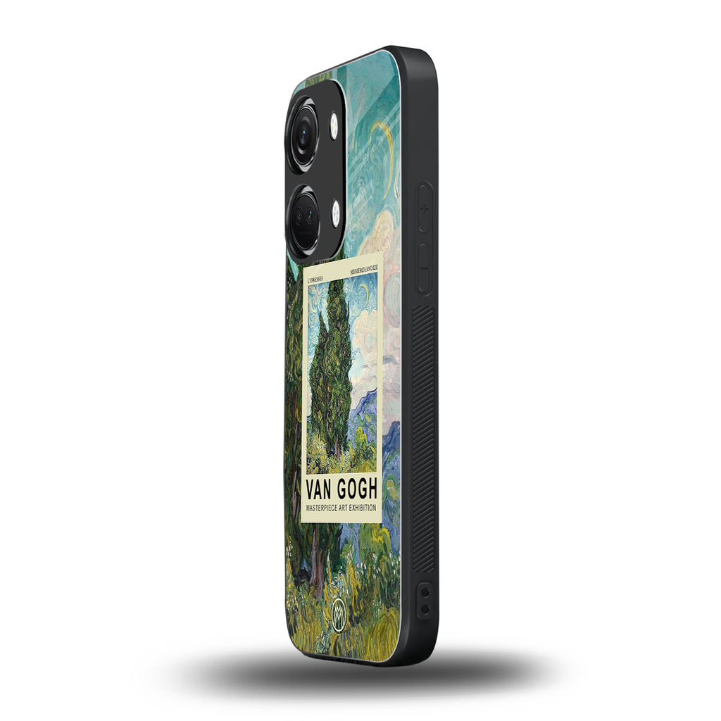 cypresses back phone cover | glass case for oneplus nord 3
