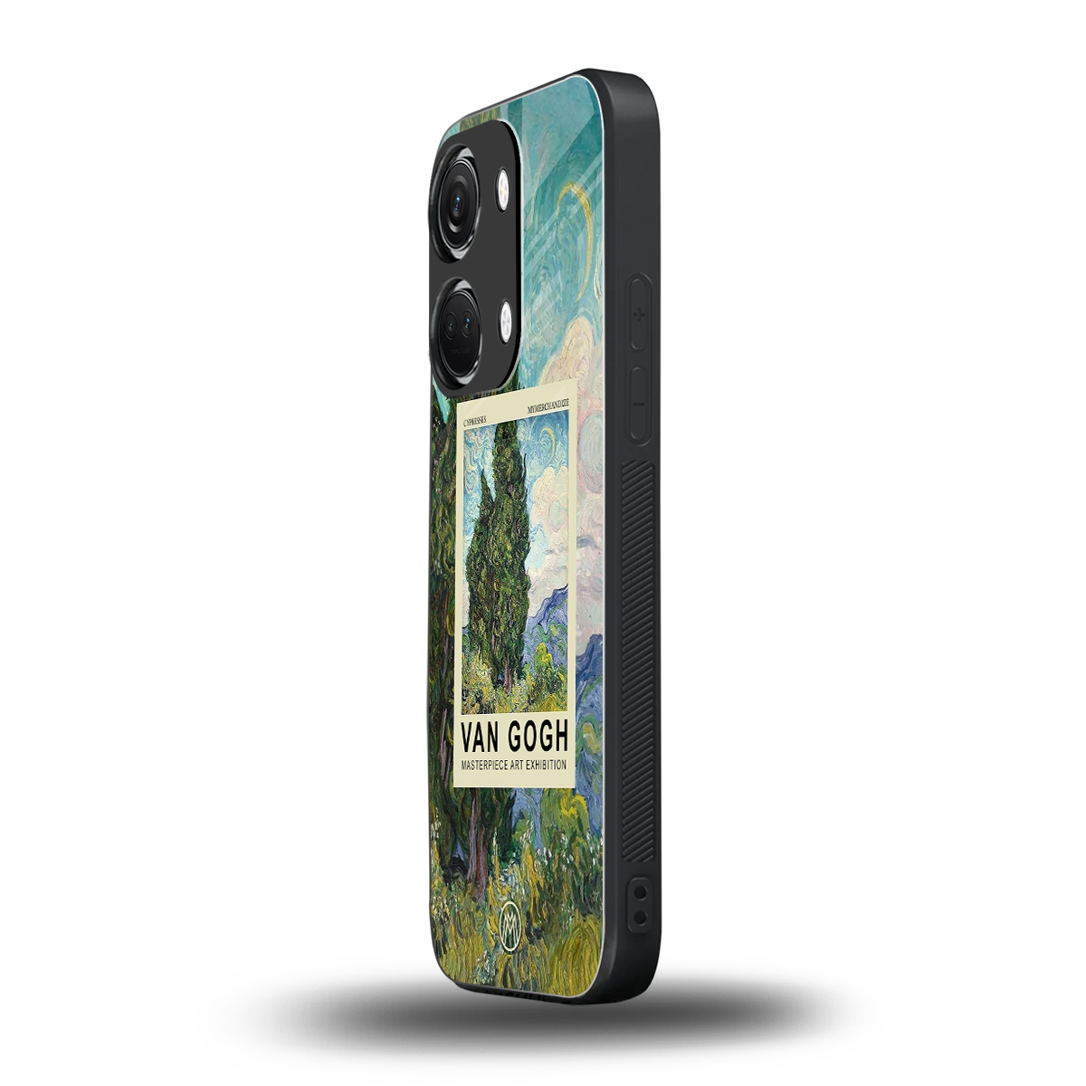 cypresses back phone cover | glass case for oneplus nord 3