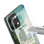 cypresses back phone cover | glass case for oneplus nord 3