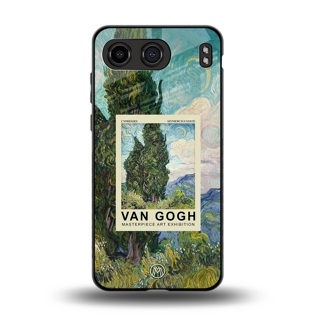 cypresses back phone cover | glass case for oneplus nord 4