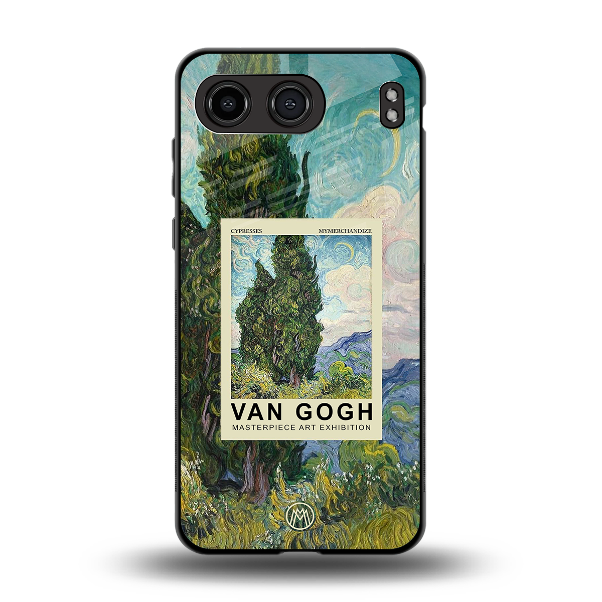 cypresses back phone cover | glass case for oneplus nord 4