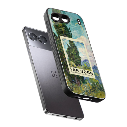 cypresses back phone cover | glass case for oneplus nord 4
