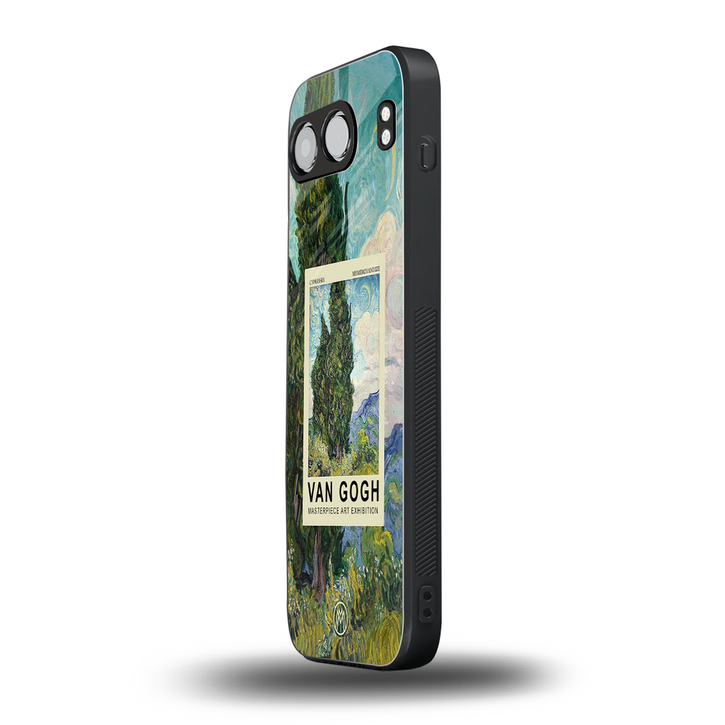 cypresses back phone cover | glass case for oneplus nord 4