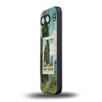 cypresses back phone cover | glass case for oneplus nord 4