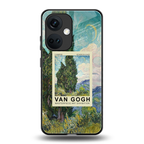 cypresses back phone cover | glass case for oneplus nord ce 3