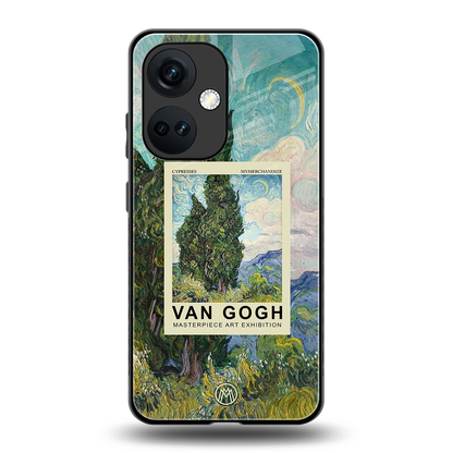 cypresses back phone cover | glass case for oneplus nord ce 3