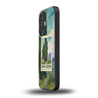 cypresses back phone cover | glass case for oneplus nord ce 3