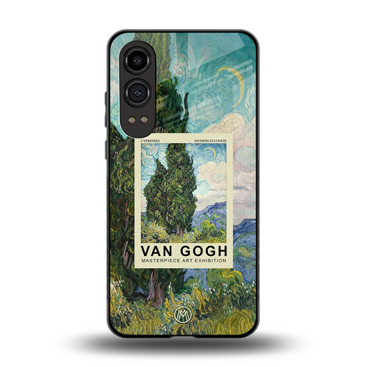 cypresses back phone cover | glass case for oneplus nord ce 4 lite