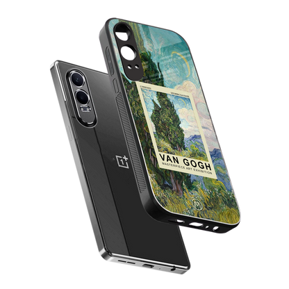 cypresses back phone cover | glass case for oneplus nord ce 4 lite