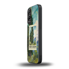 cypresses back phone cover | glass case for oneplus nord ce 4 lite