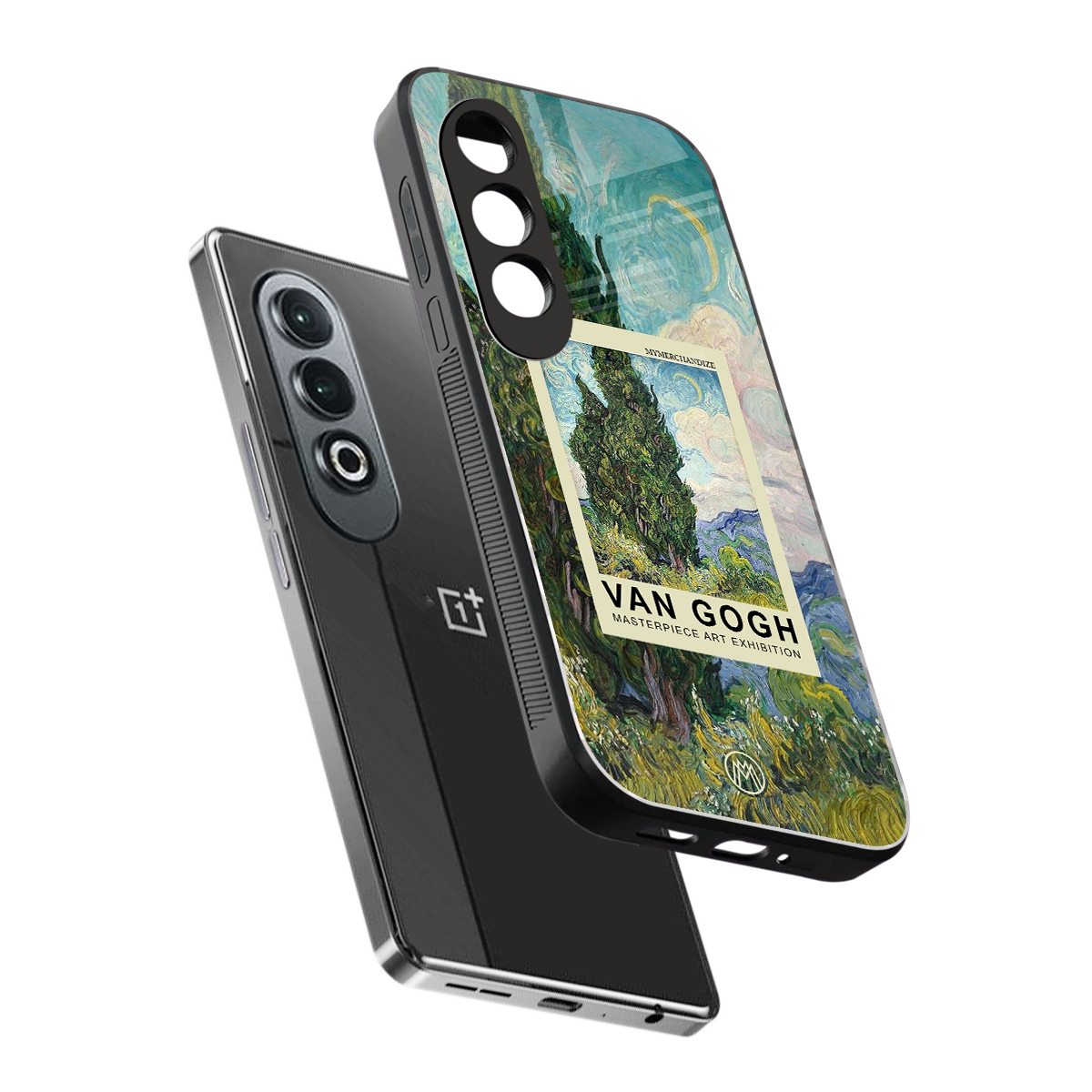 cypresses back phone cover | glass case for oneplus nord ce 4