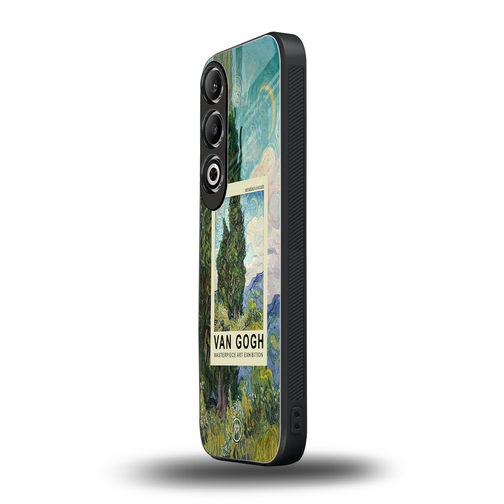 cypresses back phone cover | glass case for oneplus nord ce 4