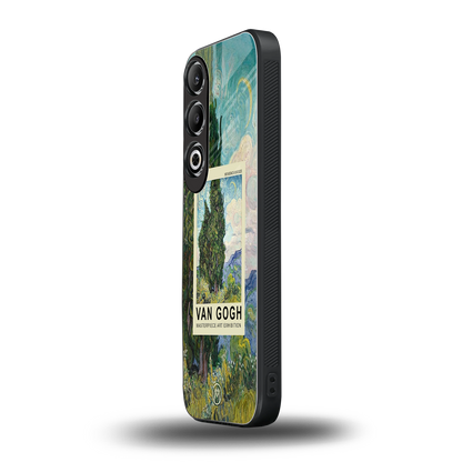 cypresses back phone cover | glass case for oneplus nord ce 4