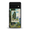 cypresses back phone cover | glass case for google pixel 6 pro